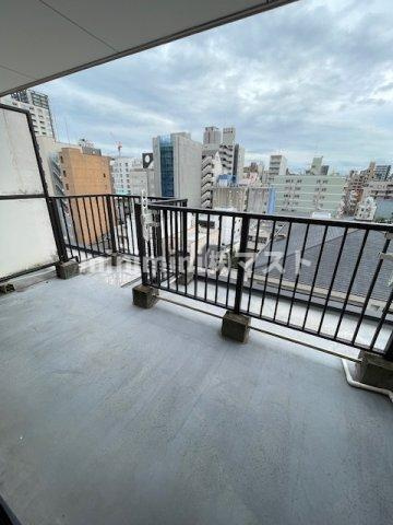 アクティ北堀江のバルコニー