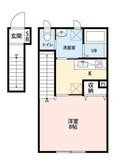 【間取り】 | クレール東船橋 | 間取りです。