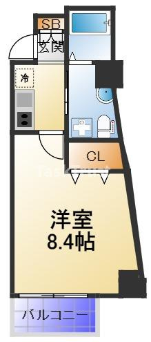 【間取り】 | メインステージ西天満T’s SQUARE