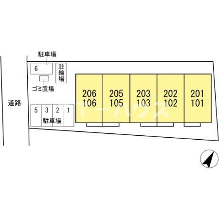 grand jeteの区画図