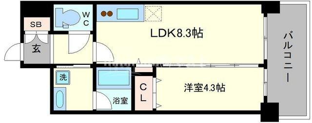 パークサイド本町の間取り