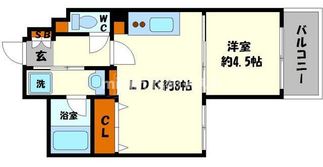 イグレック南本町の間取り