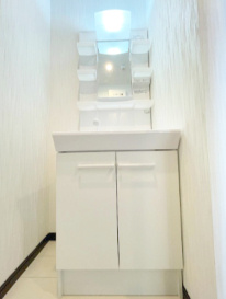 The Residence船橋の洗面所