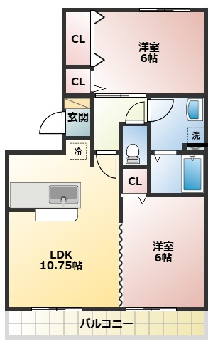 アーバンノールの間取り