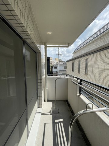パークハイム甲子園口のバルコニー