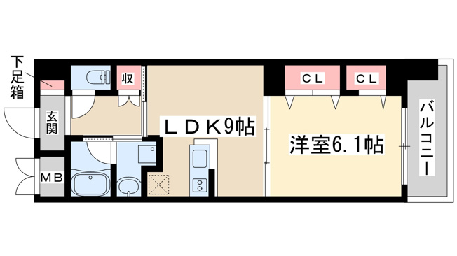 【間取り】 | フィールドライト新大阪