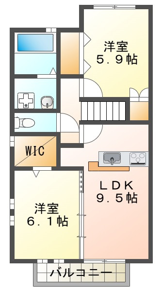 パディーノーブルの間取り