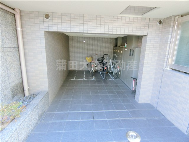 ルーブル池上六番館のその他共用部分|屋根付き駐輪場　1R.1K1台　2DK2台無料