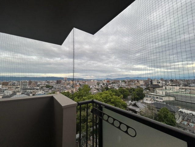 メガロコープ平野参号棟の展望|高層階。眺望良好！