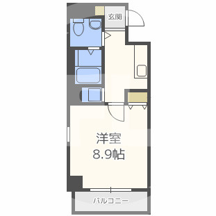 マティエール東梅田の間取り|マティエール東梅田　開放感ある間取り