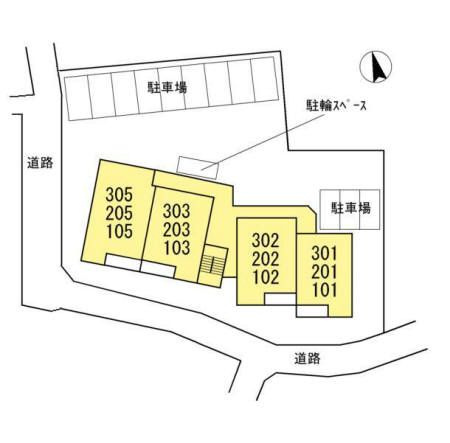 ヴィ・フォンテの区画図