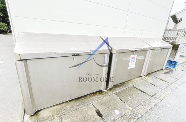 コンフォータブル中原のその他共用部分|敷地内ごみ置き場です。