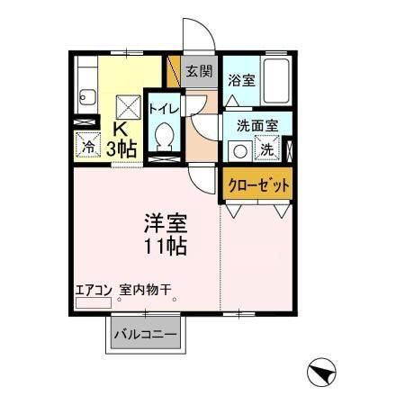 アムルーズ・Ｋの間取り