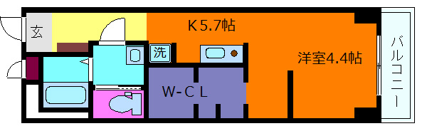 メゾン御影中町の間取り