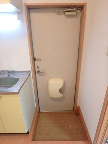 リブレア天王台の玄関|きれいな玄関です