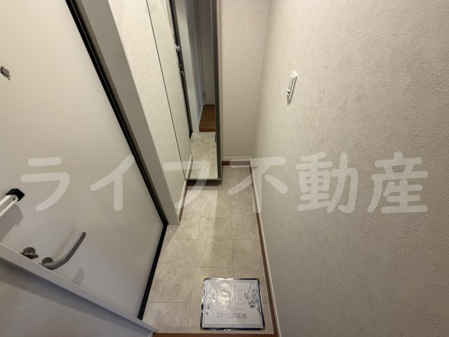 ALEGRIA東花園の玄関|ゆったりとした玄関です