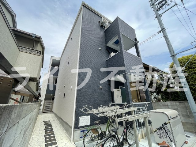 ALEGRIA東花園の外観|落ち着いた雰囲気の外観です