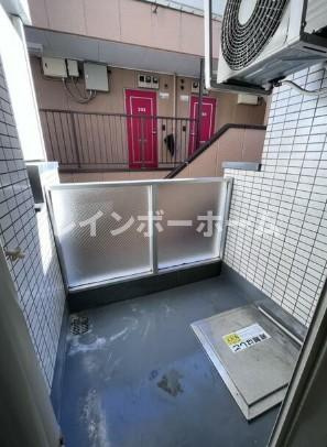 ジュネパレス市川第19のバルコニー