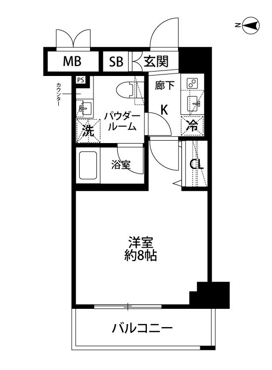ARTESSIMO　BATERの間取り