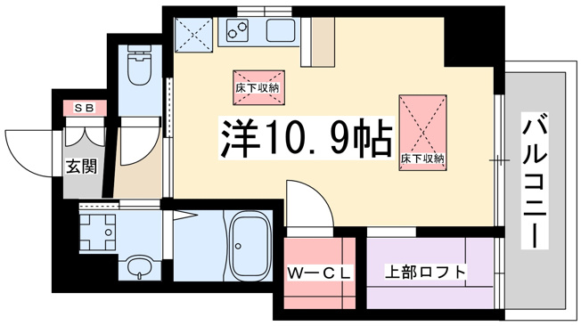 【間取り】 | ドルチェヴィータ新大阪