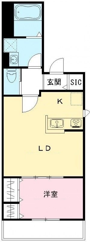 ルナリア大森町の間取り|間取りです。