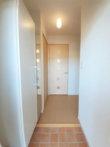 カーサ・フィオーレ　Ⅱの玄関|毎日通る玄関はこちらです