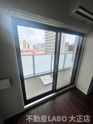 S-RESIDENCE阿波座chiaroのバルコニー