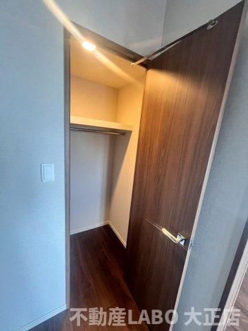 S-RESIDENCE阿波座chiaroの収納