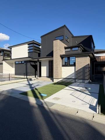 橿原市曲川町　新築(全3区画）1号地 モデルハウスの外観