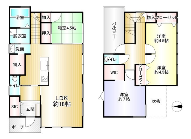 橿原市曲川町　新築(全3区画）1号地 モデルハウス