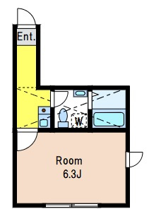 カトルセゾン調布の間取り