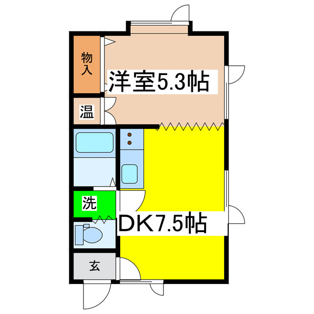 セントラルハイツの間取り