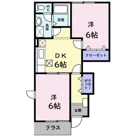 ヴィラエミネンスＡの間取り