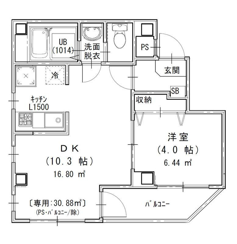 HIROAD大島の間取り