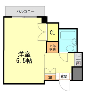 【間取り】 | スカイコート品川第二