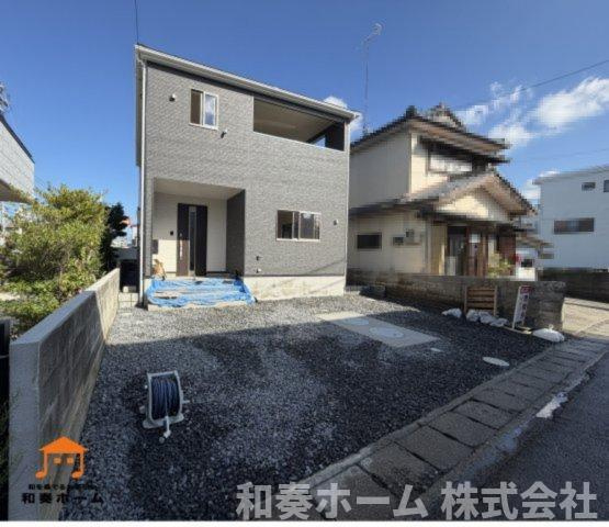 クレイドルガーデン徳島市津田本町第2の前面道路含む現地写真