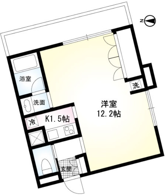 EL　COURT　WADAの間取り
