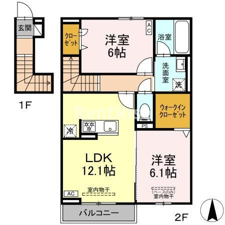 グランシャトーの間取り