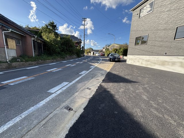 安城市根崎町南根47番1、3、4、5『仲介手数料無料』新築一戸建て・建売の前面道路含む現地写真