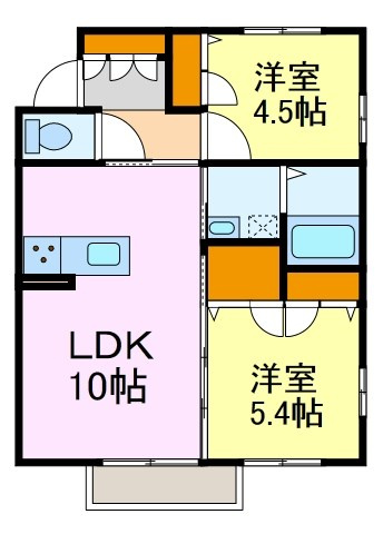 クレストウッドの間取り