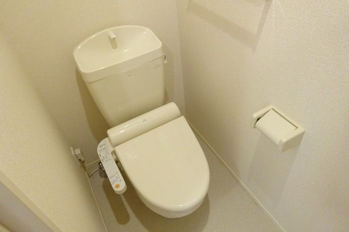 大黒屋　十弐番館のトイレ|落ち着いた色調のトイレです