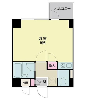 【間取り】 | メインビル調布 | 間取りです。