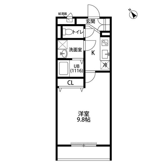アムール 新河岸の間取り