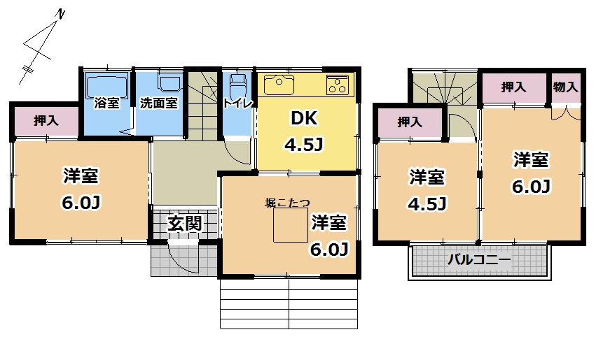 中古戸建　野田市木間ケ瀬