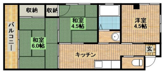 【間取り】 | コーポタニA
