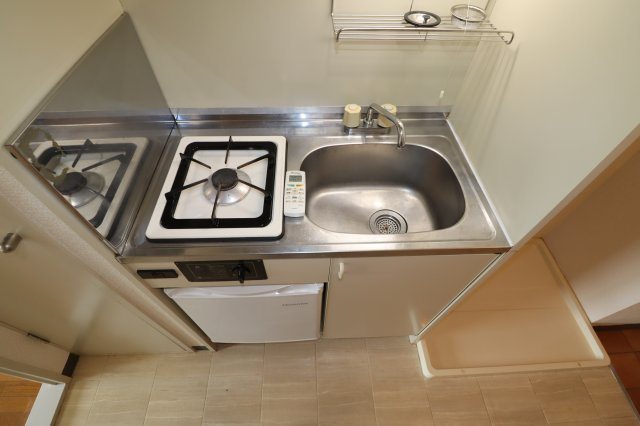 京都市伏見区納所町の賃貸マンションのキッチン
