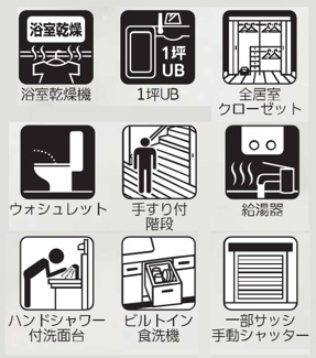 【構造・工法・仕様】 | 【仲介手数料無料！！】日野市落川　新築戸建て（全2棟）2号棟　6599万円 | 設備・仕様
