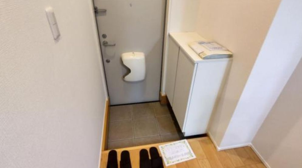クレール東船橋の玄関