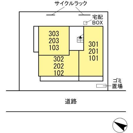 Vivant Aの区画図