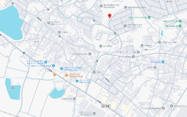 明石市大久保町西脇　中古戸建の地図